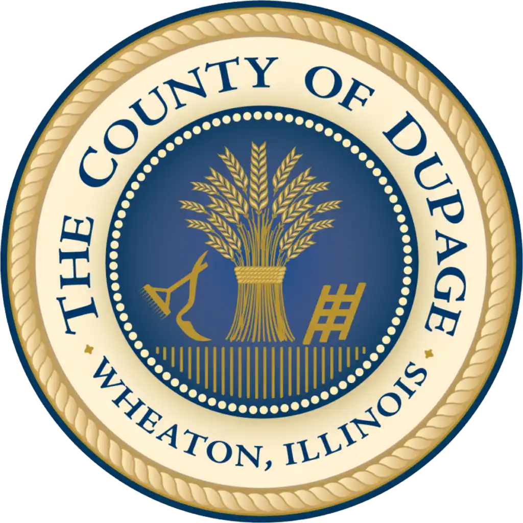 The county of durague, illinois, logo.